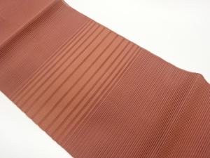 絽綴れ横縞模様名古屋帯